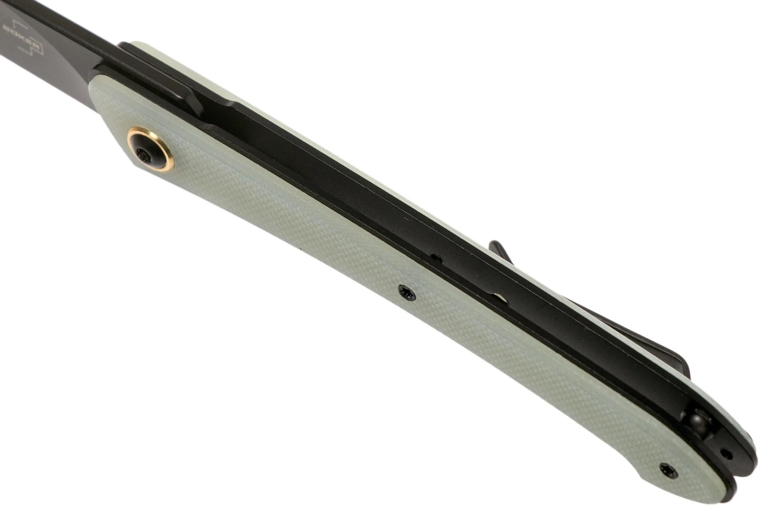 Böker Plus Urban Spillo Jade G10 01BO357 Couteau De Gentleman 7 Böker Plus Urban Spillo Jade G10 01BO357 Couteau De Gentleman – Image 7