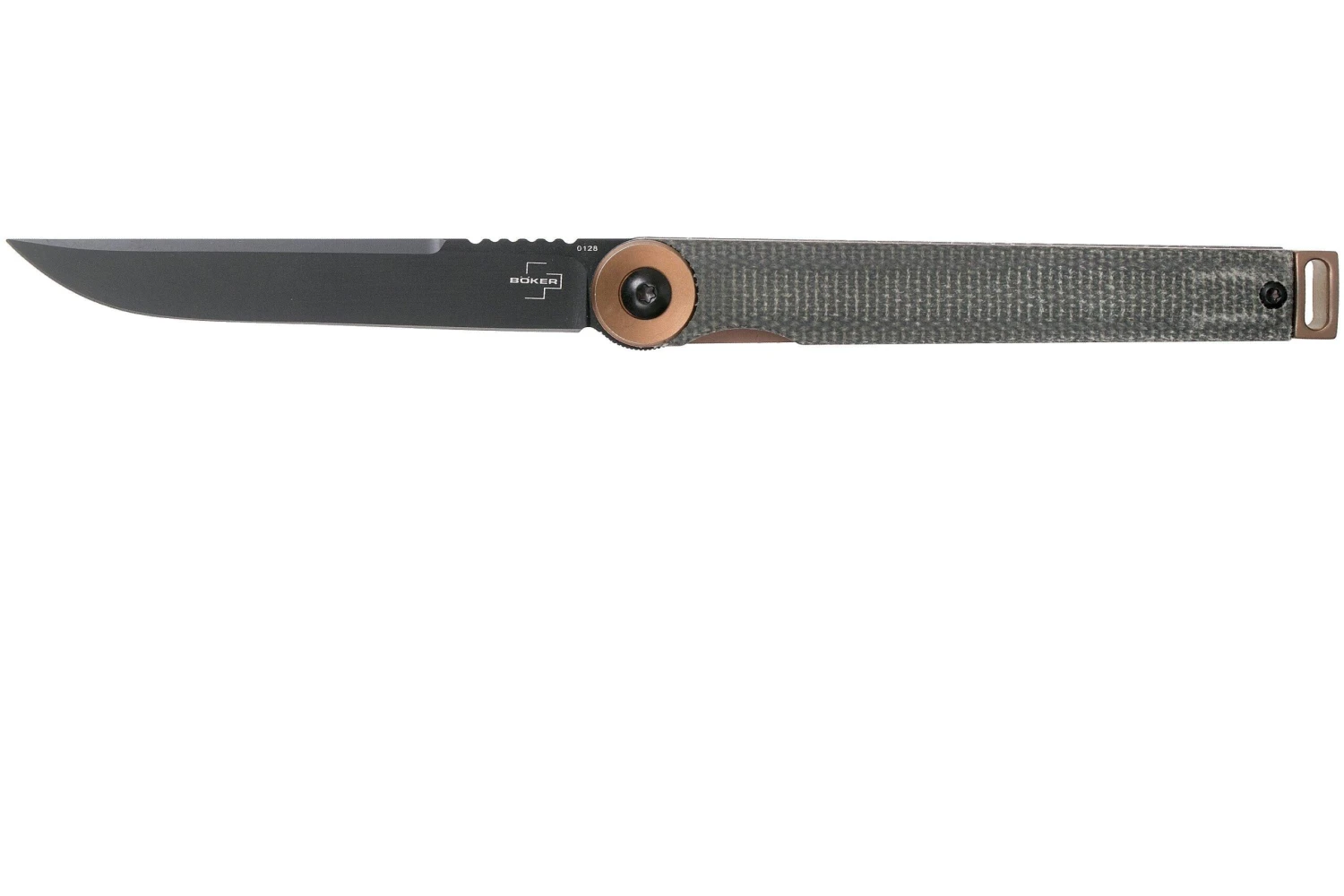 Böker Plus Kaizen Green Canvas Micarta 01BO391 Couteau De Poche 1 Böker Plus Kaizen Green Canvas Micarta 01BO391 Couteau De Poche