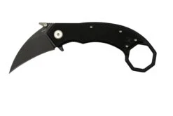 Böker Plus HEL Karambit 01BO515, 154CM, All Black, Couteau De Poche, Alessandra De Santis Design