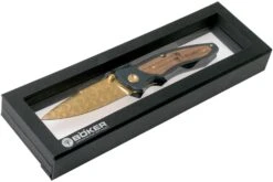 Böker Tirpitz Damast Gold Limited Edition 110194DAM Couteau De Poche -Böker BO110194DAM 10 boker