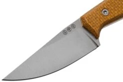 Böker Daily Knives AK1 Droppoint Mustard Micarta Couteau Fixe, Alex Kremer Design -Böker BO120502 03 boker